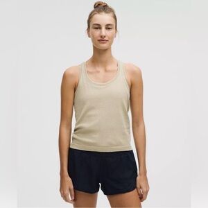 Lululemon Swiftly Tech Racerback 2.0 Race Length Beige Neutral Size 6